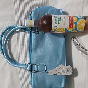 Chic Light Blue Women's Clutch